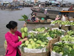 Cai Rang Floating Market 